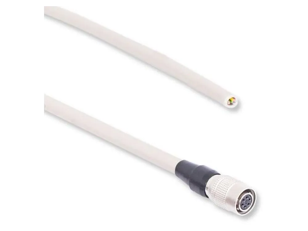 Power-I/O Cable, HRS 6p/open, twisted, P, 5 m | Basler AG