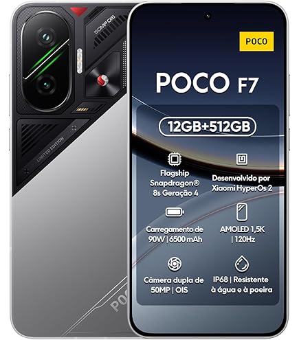 Xiaomi Poco F7 5G 256GB/12GB Dual SIM Prateado : Amazon.com.be