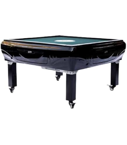 Amazon | 雀華 全自動麻雀卓 麻雀卓 静音 家庭用 キャスター付き 3人