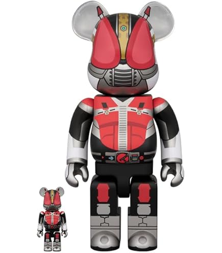 Amazon.co.jp: BE@RBRICK 仮面ライダーカブト 100％ & 400％ : おもちゃ