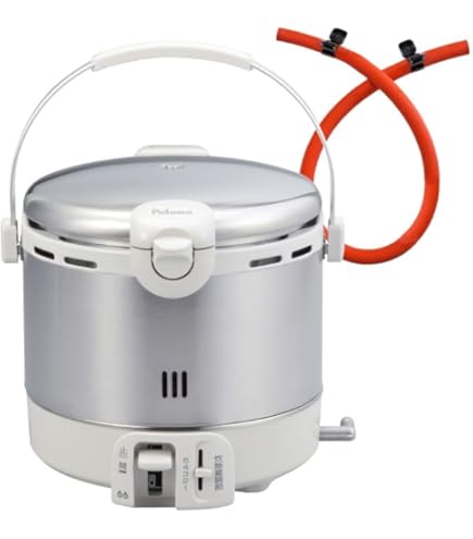 Amazon | PALOMA ガス炊飯器 シルバー PR-100EF 12A13A | Paloma | 炊飯器