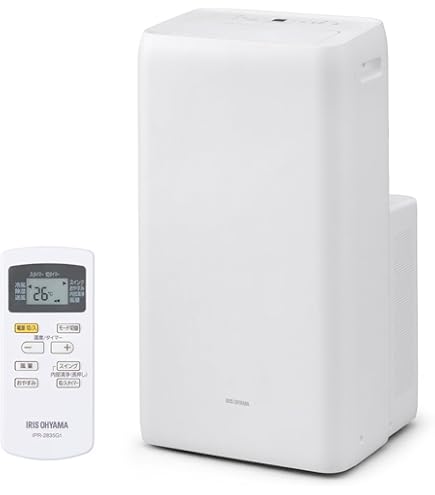 Amazon | 【工事不要】 【除湿機能搭載】アイリスオーヤマ ポータブル