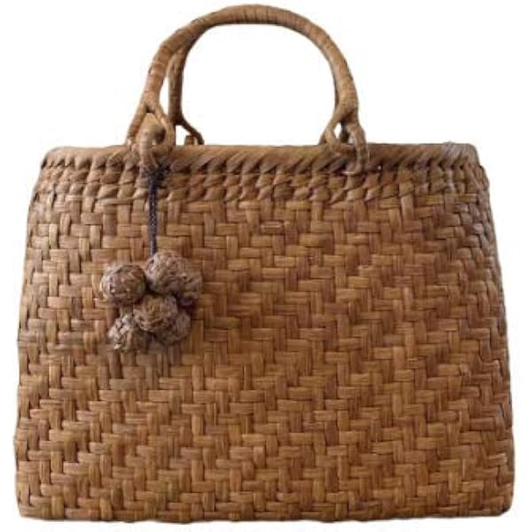 Amazon | [HZDHCLH] 山葡萄かごバッグ 鞄 山葡萄 バッグ 山ぶとう