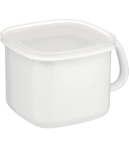 Amazon.co.jp: ミナペルホネン×野田琺瑯 レクタングル深型ホワイト