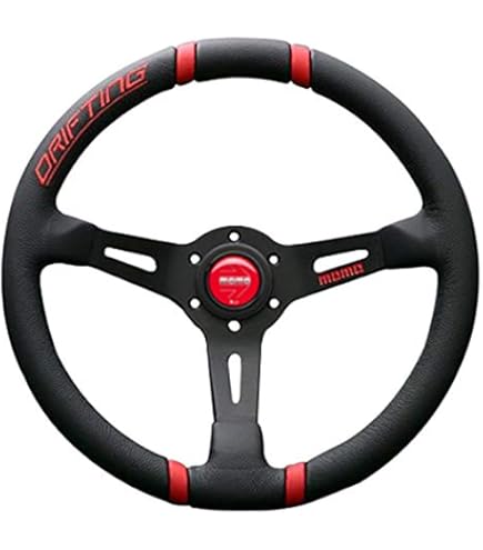 Amazon | MOMO DRIFTING 350D 85mm ディープコーン ブラックスポーク