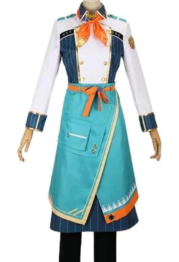 Amazon.co.jp: 帽付き 渚トラウト コスプレ衣装 （ 靴 ウィッグ 追加