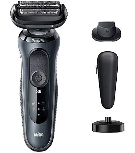 Amazon | ブラウン 密着シリーズ6 充電式シェーバー レッド 60-R4200CS