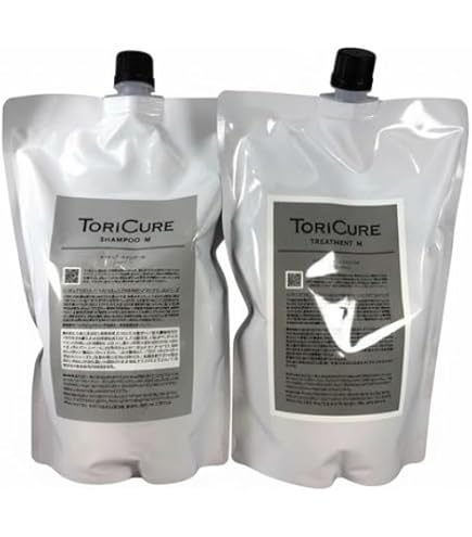 Amazon | トリキュア シャンプーM 500ml＆トリートメントM 500g 本体