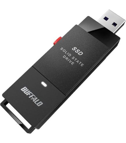 Amazon.co.jp: Buffalo SSD-PG960U3-BA USB 3.1 (Gen1) Portable SSD