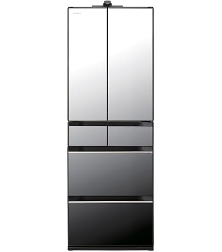 Amazon | 日立 冷蔵庫 幅65cm 540L フレンチドア R-H54TG S シルバー
