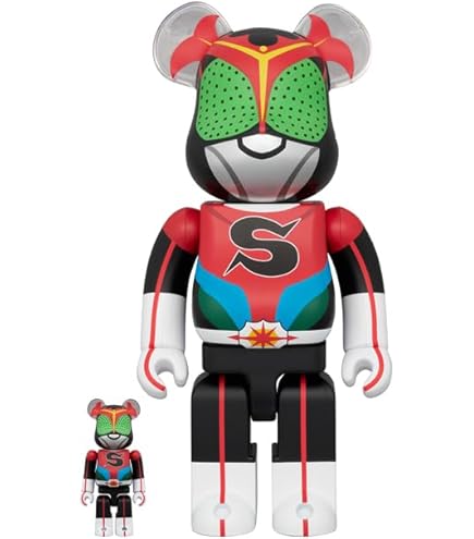 Amazon.co.jp: BE@RBRICK 仮面ライダー響鬼 100％ & 400％ : おもちゃ
