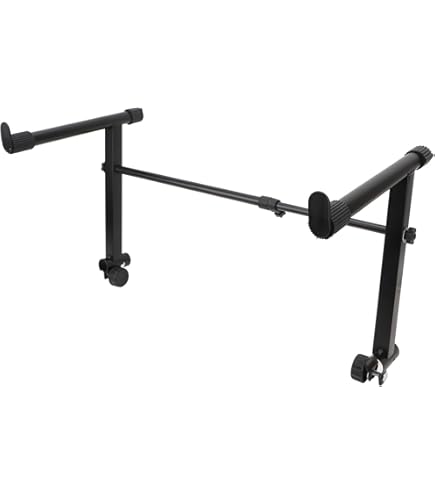 Amazon | HERCULES X型2段キーボードスタンド KS210B 黒 | キーボード