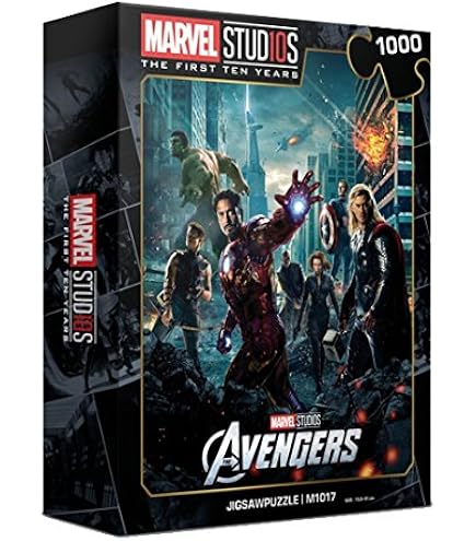 Amazon.co.jp: 1000ピース ジグソーパズル マーベル アベンジャーズ