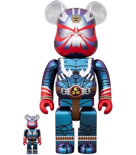 Amazon.co.jp: BE@RBRICK 仮面ライダー第2+1号 100％ & 400％ : おもちゃ