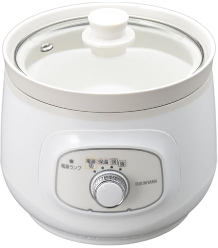 Amazon | ツインバード スロークッカー ホワイト TWINBIRD EP-D819W