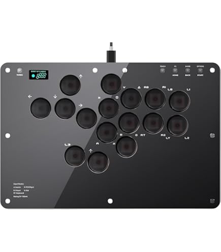 Amazon.co.jp: Varmilo FK2 Black Leverless Arcade Controller for