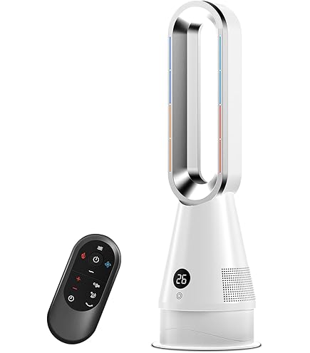 Amazon | Dyson AM05 Hot + Cool Fan Heater, White/Silver by Dyson