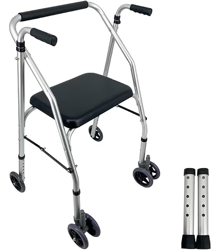 Amazon | 折りたたみ式歩行車 TY157B-SL 抵抗器付・グリップなし