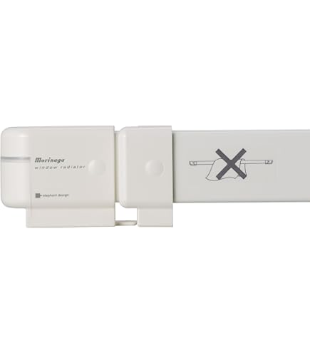 Amazon | 森永ウインドーラジエーターW/R-1219W（ホワイト）【伸縮