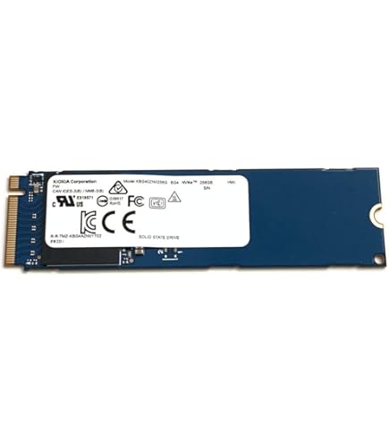 Amazon | KIOXIA 256GB SSD XG6 M.2 2280 PCIe Gen3 x4 SED 暗号化