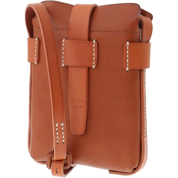 Amazon | [ゲンテン] 横型コンパクトショルダーバッグ サドルベルト