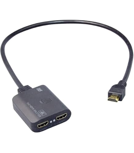 Amazon | GOPPA GP-HDSP14H460 4K/60Hz対応HDMI分配器（1入力:4出力