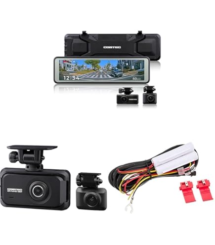 Amazon | 【セット買い】【Amazon.co.jp 限定】コムテック ミラー型