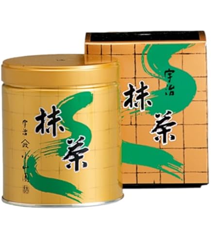 Amazon | 山政小山園 抹茶 小倉山 ( 茶道用 缶入り ) 150g | 山政小山