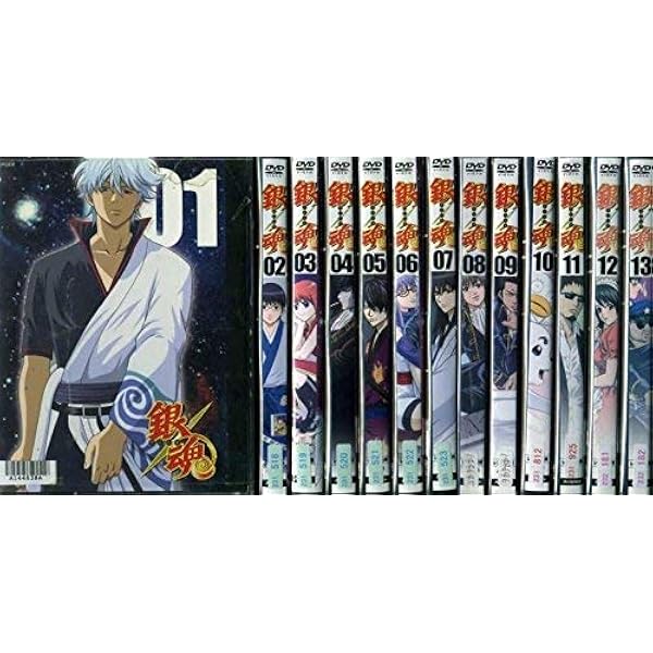 Amazon.co.jp: 銀魂 シーズン其ノ弐 [レンタル落ち] 全13巻セット