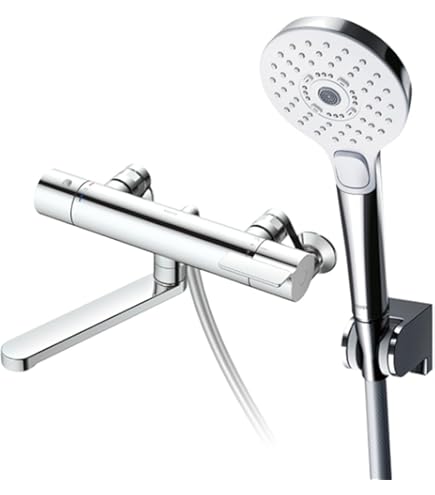 Amazon | TOTO 浴室用壁付サーモスタット混合水栓 アーチハンドル