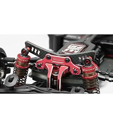 Amazon | ヨコモ YD-2シリーズ用 アルミ製 リヤ ショックタワー(レッド