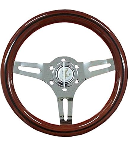 Amazon | ステアリング 28Φ PVCレザー シルバースポーク