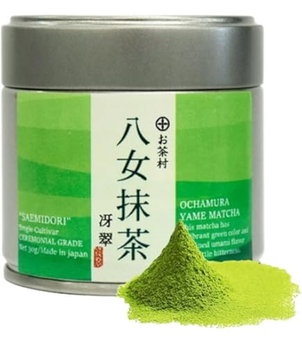 Amazon | 八女抹茶 「翠宝」 40g 缶入り 福岡 八女産 100％ お抹茶