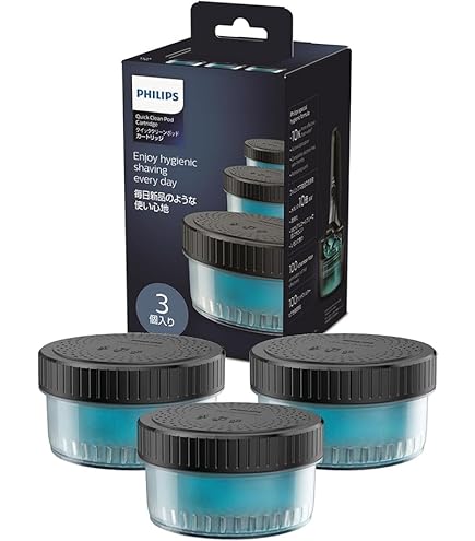Amazon.co.jp: フィリッ プ ス 洗浄液 3個入り シェーバー (S5000