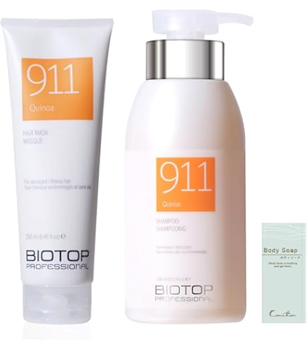 Amazon | バイオトップ 911 シャンプー 1000ml ＆マスク 850ml セット