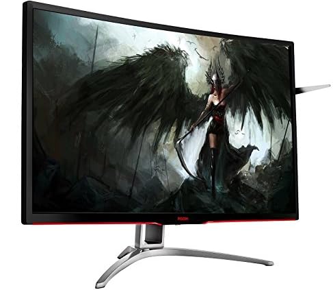 AOC モニター 1K 144Hz 32インチ 曲面型 AOC、144Hz駆動の曲面フルHD