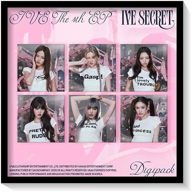Amazon.co.jp: IVE アイヴ IVE SECRET 4th EP Album アルバム Limited