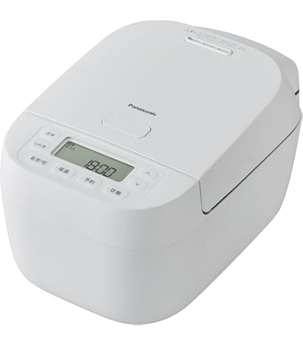 Amazon | パナソニック 5.5合 炊飯器 IH式 ホワイト SR-HB102-W