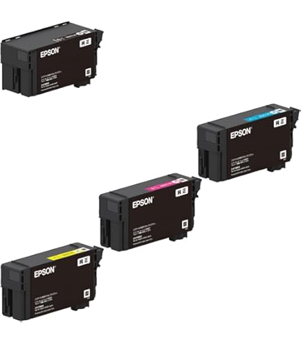 Amazon.co.jp: 【純正品 4色5個セット】 エプソン SC13シリーズインク