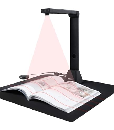 Amazon | CZUR Lens-Pro 1200万画素 ドキュメントスキャナー a4