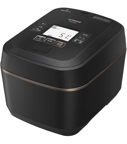 Amazon | 三菱 NJ-XSB10J-R 蒸気レスIH炭炊釜 (ルビーレッド) | 三菱