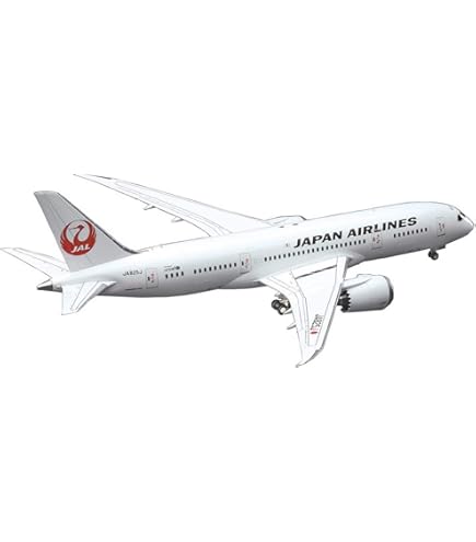 Amazon | Aviation 1:400 Japan Airlines B787-8 JA823J 起落架可拆