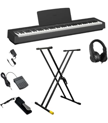 Amazon | 【ヘッドホン＆サスティンペダル付き】【P-45後継機種