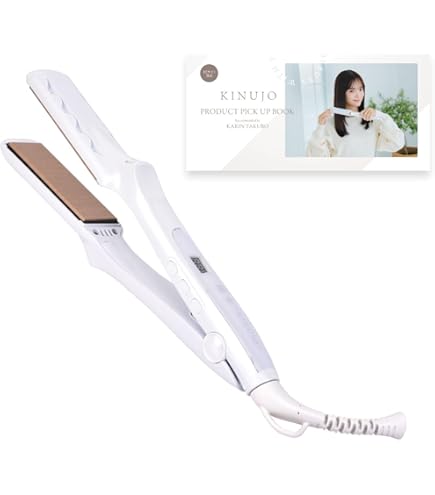 Amazon | 絹女～KINUJO～ 28×100mm ストレート ヘアアイロン 220