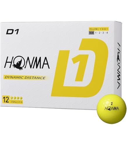 Amazon | ホンマ ゴルフ ボール D1 SPEED MONSTER スピードモンスター