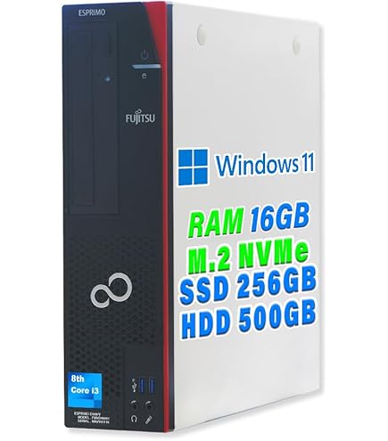 Amazon.co.jp: 富士通 ESPRIMO D587/SX Core i5-7500 3.4GHz 8GB 256GB
