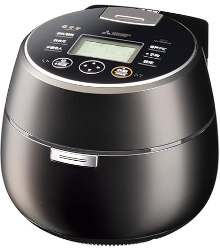 Amazon | 三菱電機 IHジャー炊飯器 本炭釜 5.5合炊き ピュアホワイト