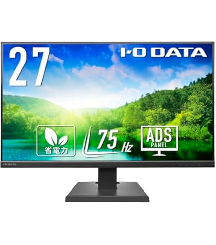 Amazon.co.jp: LCD-AH271XDB-B(ブラック) 広視野角ADSパネル採用 27型