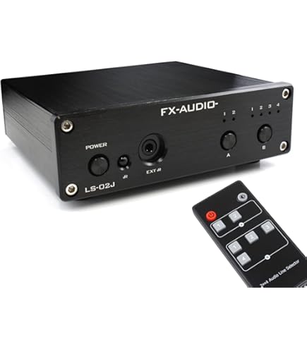 Amazon | LUX RCA・ライン・セレクター(4系統) AS-44 | ラックスマン