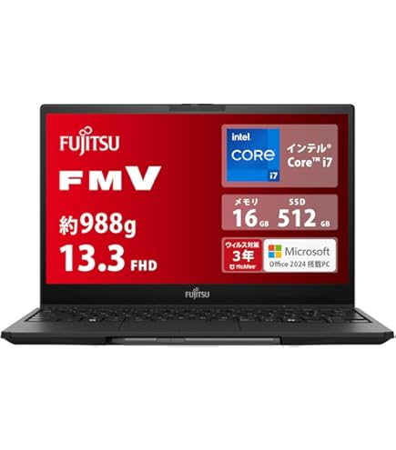 Amazon.co.jp: FMV 富士通 ノートパソコン 日本製 fmvzero LIFEBOOK